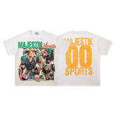 Off‑White Vintage Sports Bear Double‑Sided Graphic T‑Shirt
