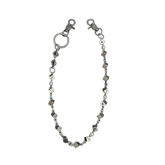 Vintage Star Beaded Chain Choker Necklace Men Streetwear Gothic Metal Chain Jewelry