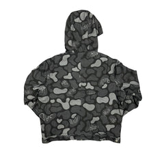 Underground Street Style Camo Pattern Loose Fit Pullover Hoodie