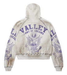 Vale Forever Army Zip Up Grey
