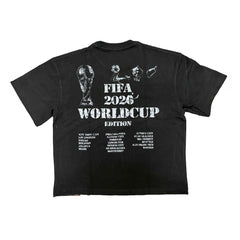 Vintage Sports Full‑Print T‑Shirt Bold Eagle Soccer Graphic Casual Street‑wear Short Sleeve Top