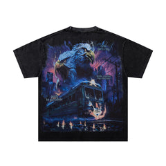Dark Castle Dragon Rock Vintage Graphic T‑Shirt