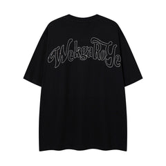 Vintage Black Majestik Surf Skull Double‑Sided Graphic T‑Shirt