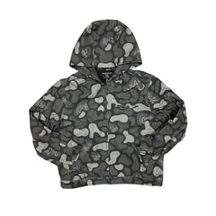 Underground Street Style Camo Pattern Loose Fit Pullover Hoodie
