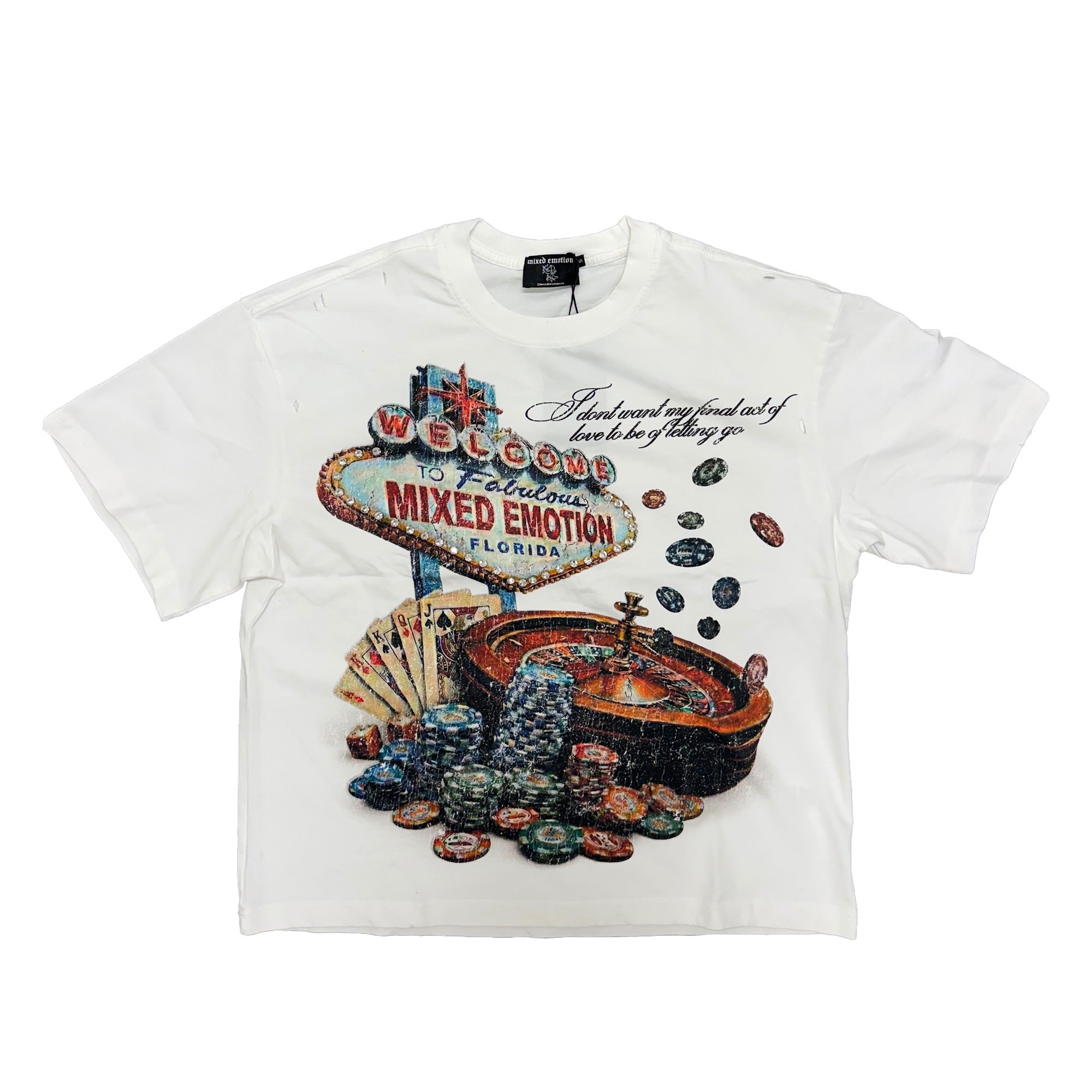 Vintage American Sign Still‑Life Graphic Short Sleeve Streetwear T‑Shirt