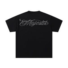 Black Vintage Lightning Gorilla Band‑Style Graphic T‑Shirt