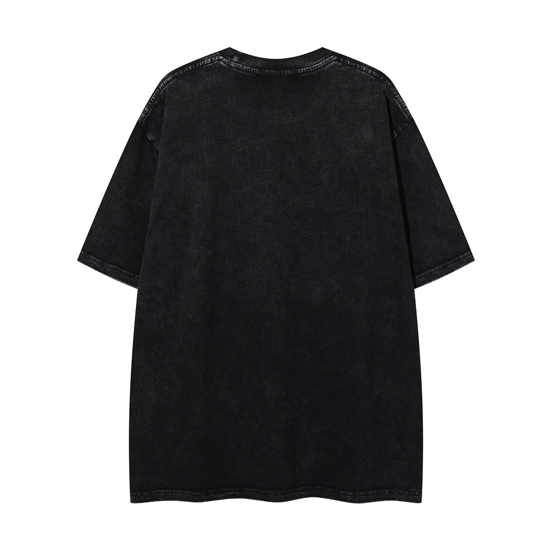 Vintage Black Majestik Games Graphic Short‑Sleeve T‑Shirt