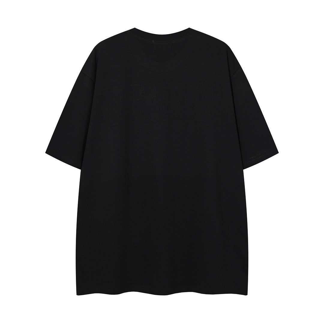 Vintage Black Majestik Alien Graphic Short‑Sleeve T‑Shirt
