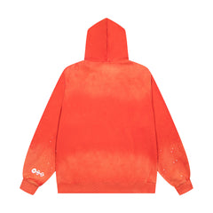 Vintage Orange ARIARI RANG Full‑Zip Hoodie
